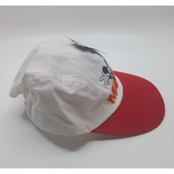 Vintage Mickey Unlimited Embroidered Mickey Mouse Strech Fit Hat Cap - New NWT - Picture 5 of 7